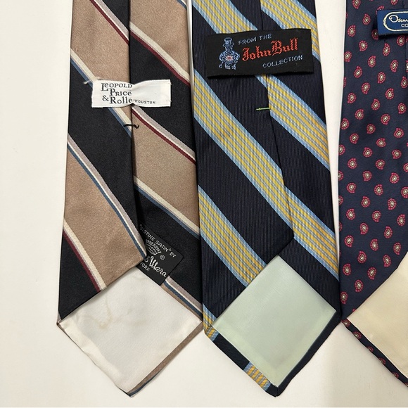 Bundle of 5 Vintage Silk Ties - Picture 3 of 16